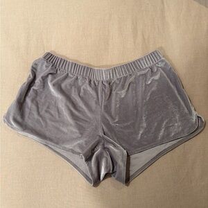 Madewell Velvet Gray Shorts